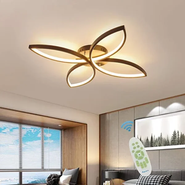 Modern LED Ceiling Light with 3 in 1 CCT Remote ( (Size Customization Available)