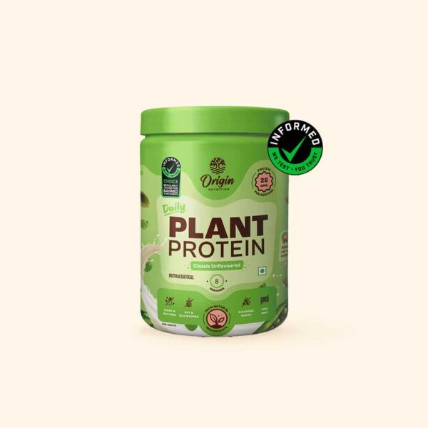 Daily Plant Protein – Unflavoured (Jar)